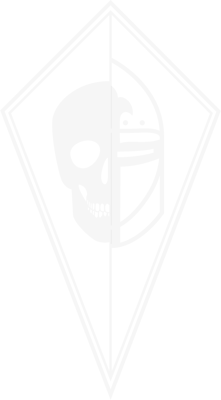 Pridwen Shield Logo White