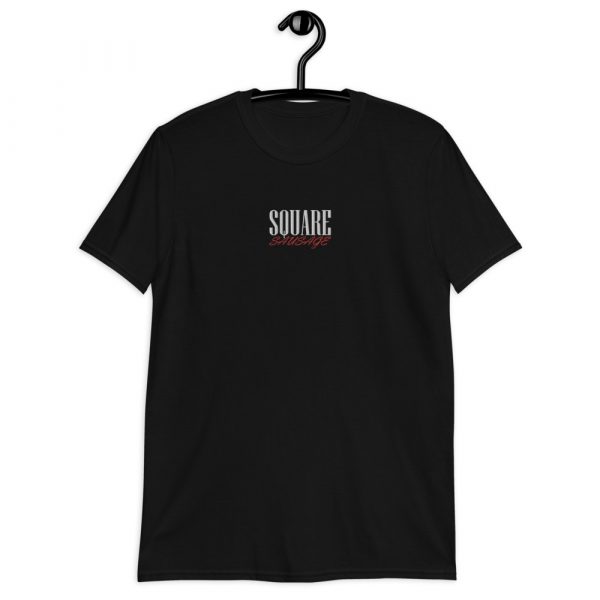 Alba Vintage Design Square Sausage Embroidery T-shirt