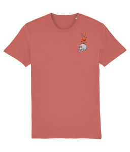 Creative Thinking Lava Lamp Skull Pridwen Clothing T-shirt Embroidery Design