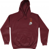 Creative Thinking Skull Lava Lamp Embroidery Hoodie Pridwen Clothing Design